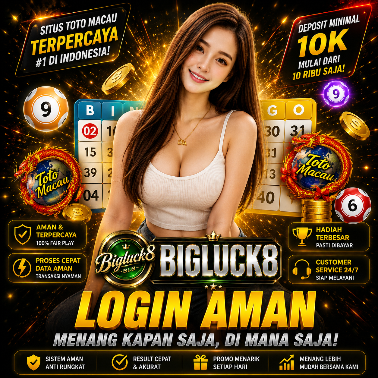 BIGLUCK8 Portal Hiburan Digital Modern